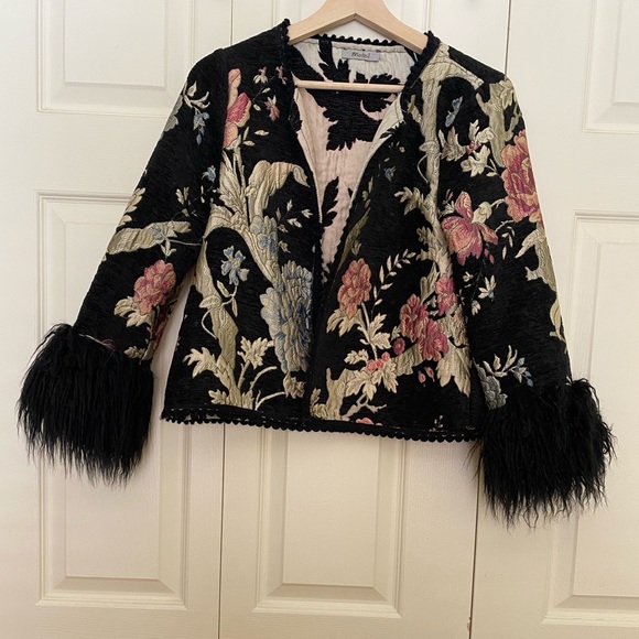 Unique Italian Flower coat 🌺 - Picture 1 of 7